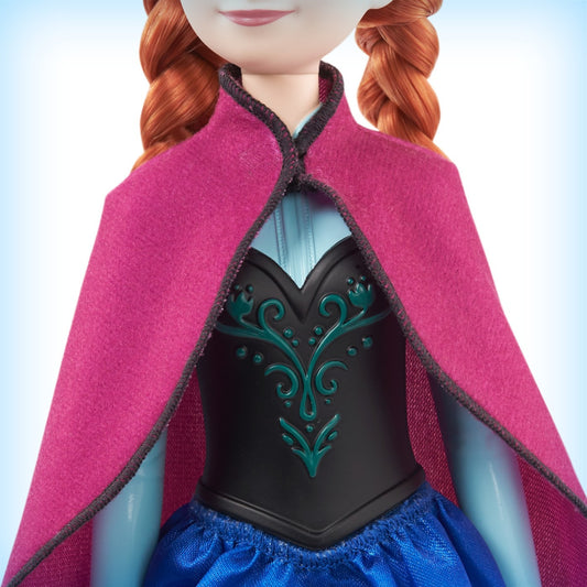 PAPUSA DISNEY FROZEN ANNA CU CODITE Mattel - Imagine 4