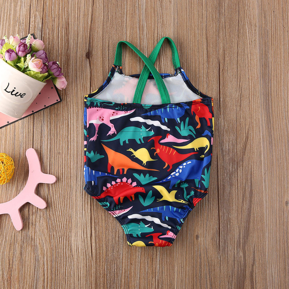 Costum de baie Dinozauri colorati Drool (Marime: 70) - Imagine 4