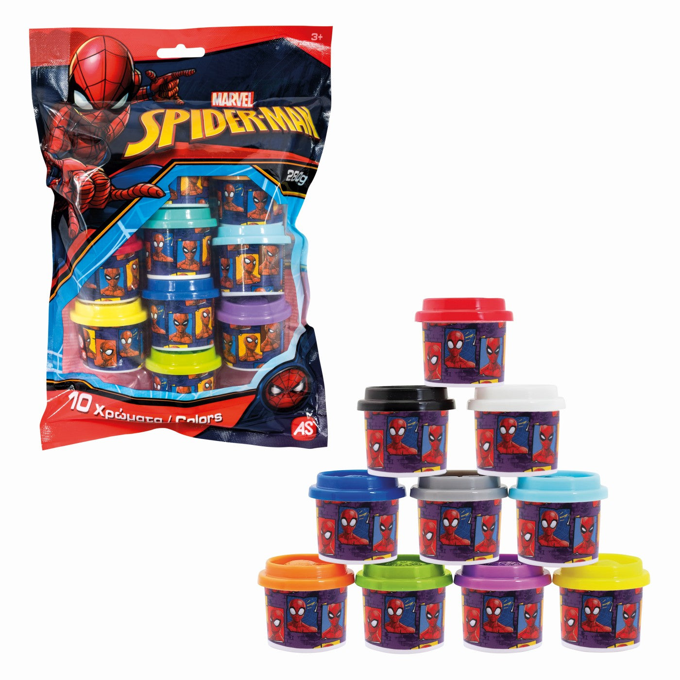SET 10 BORCANASE DE PLASTILINA SPIDERMAN IN PUNGA DE PLASTIC - Imagine 5 [ps:6ca3c339-63cf-4771-b356-556b4f9e62b1]