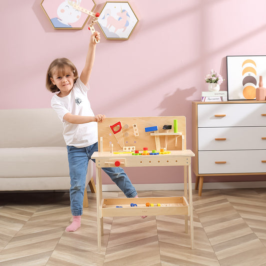Banc de lucru natur accesorizat, Viga [ps:93ed742d-21b3-4c4f-b0b1-1ea6110d45ad]