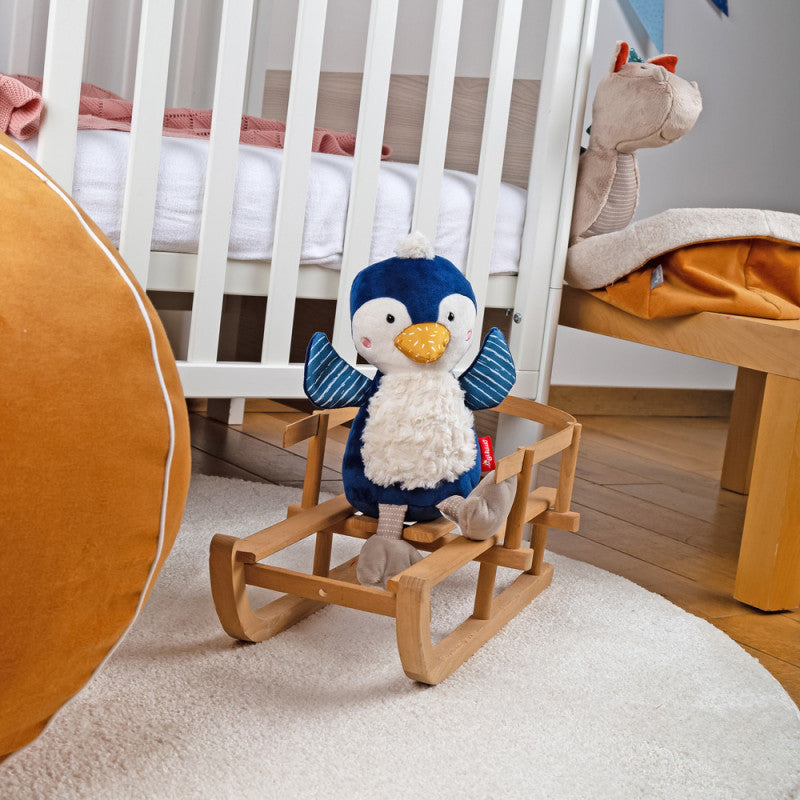 Pinguinul de plus Patchwork Sweety, Sigikid [ps:463417f1-1c07-4c53-954d-69576d24cc85]
