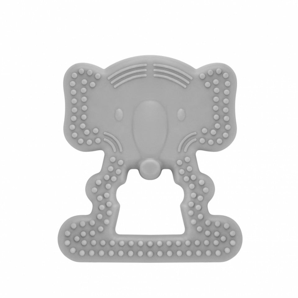 Jucarie dentitie BabyJem Elefant (Culoare: Verde) [ps:626a4456-1731-4771-a021-a115c4a28409]