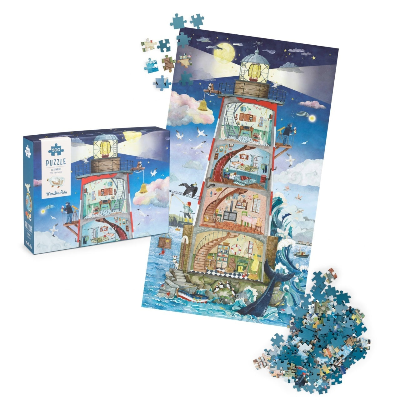 Puzzle Farul, Moulin Roty - Imagine 3 [ps:600c53bc-29c7-4b3c-836a-a422451f3aad]