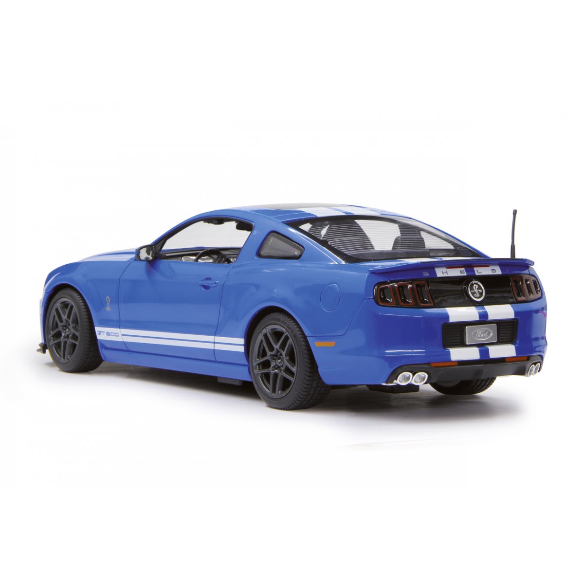 MASINA CU TELECOMANDA FORD SHELBY GT500 ALBASTRU CU SCARA 1 LA 14 [ps:adbbda25-153c-421e-8646-41ba8878061a]