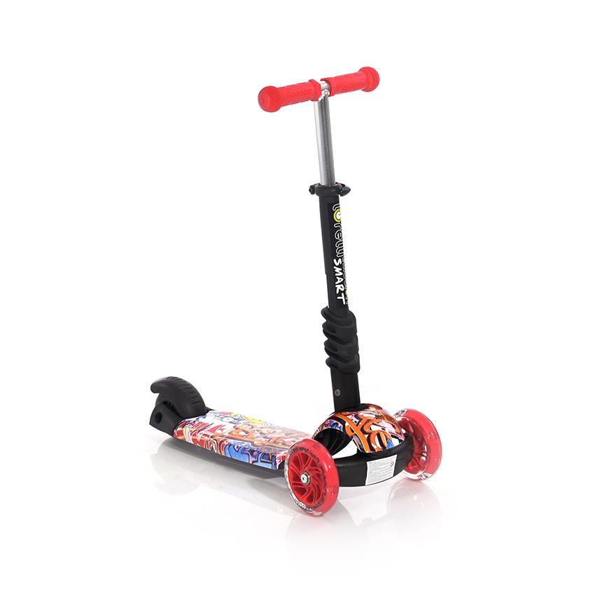 Trotinetă Copii Smart Red Black - Lorelli Junior - Red Black (4) [ps:08575089-4eb2-4aa6-b9ec-a4b8c5ee0320]