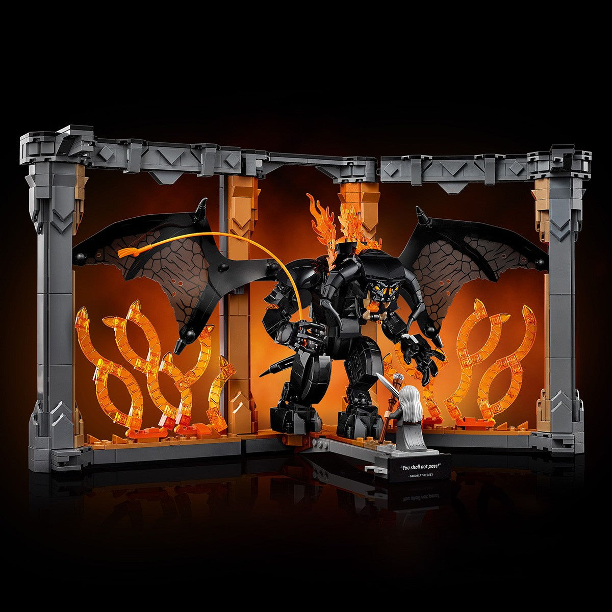 LEGO ICONS STAPANUL INELELOR DIORAMA PENTRU BIBLIOTECA - Imagine 4