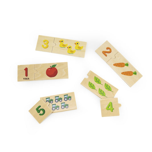 Set puzzle Potriveste numarul, Viga [ps:643014b6-5ba6-4f66-b74f-910e9f988a30]