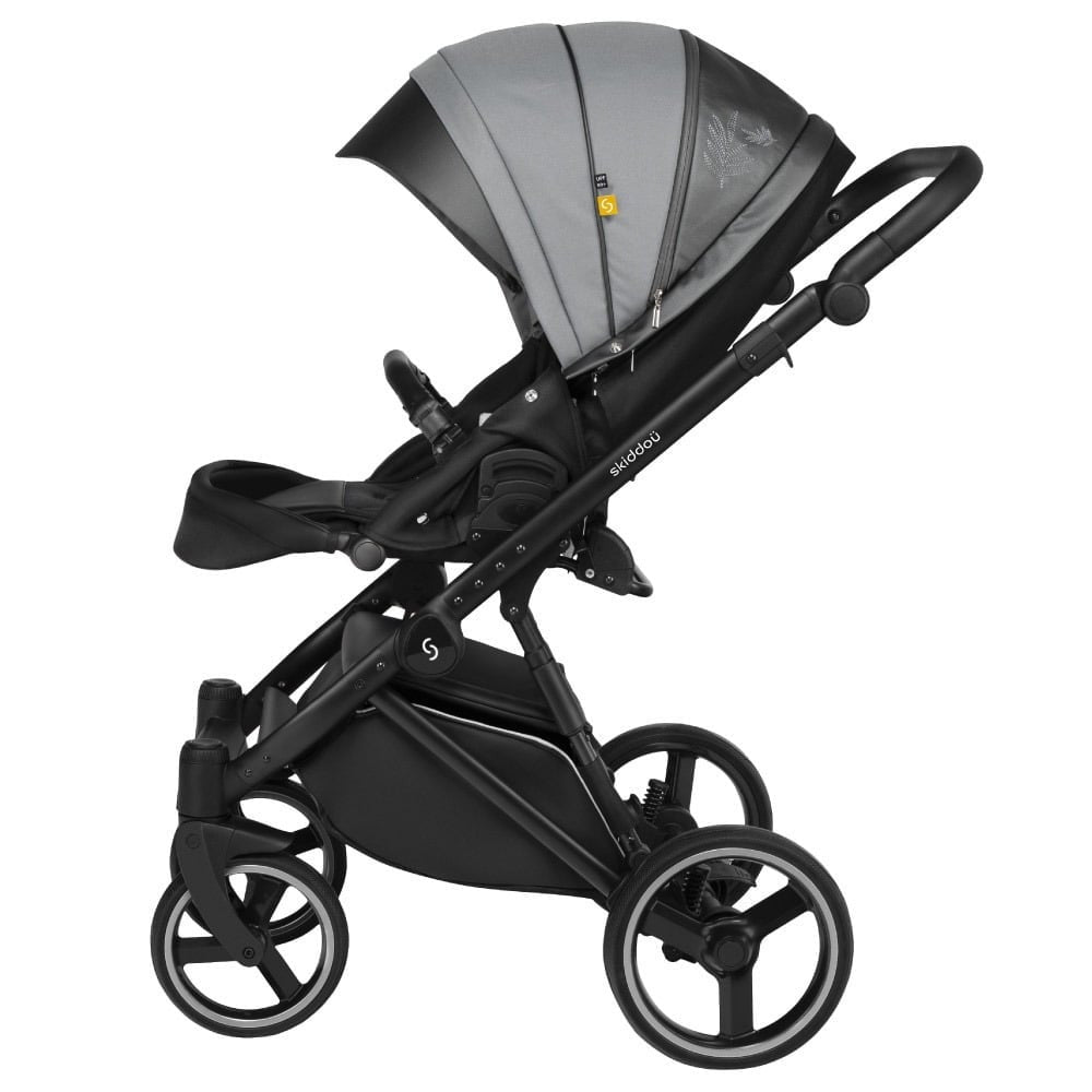 Carucior 2 in 1 Skiddou Oslo+ Normandic Dream, Gri - Gri