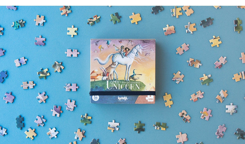Mini puzzle Unicorn, Londji - Imagine 2 [ps:67a45f3f-8294-4a13-9ebe-6a58a1abf53f]