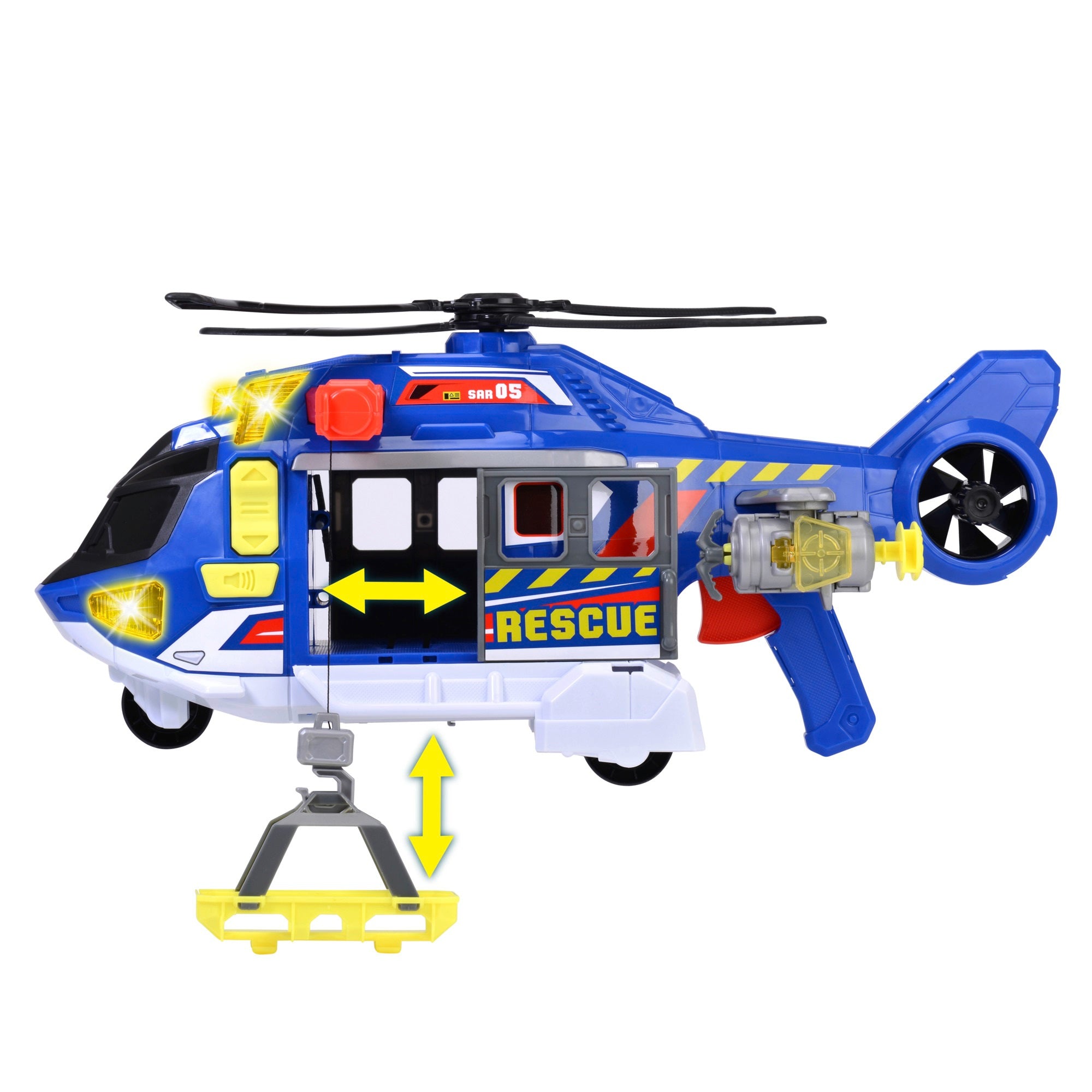 DICKIE TOYS ELICOPTER CU LUMINI SI SUNETE 39CM Simba - Imagine 7 [ps:82f60e98-789a-4b1d-a361-19161a06d287]