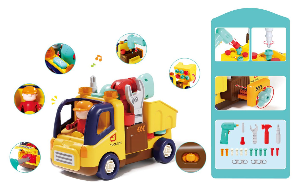Camion cu Unelte Educativ Jucarii Bebe - Set de Rol - Default Title (4) [ps:146a8b5e-a0fa-420a-bec4-0007290e854d]