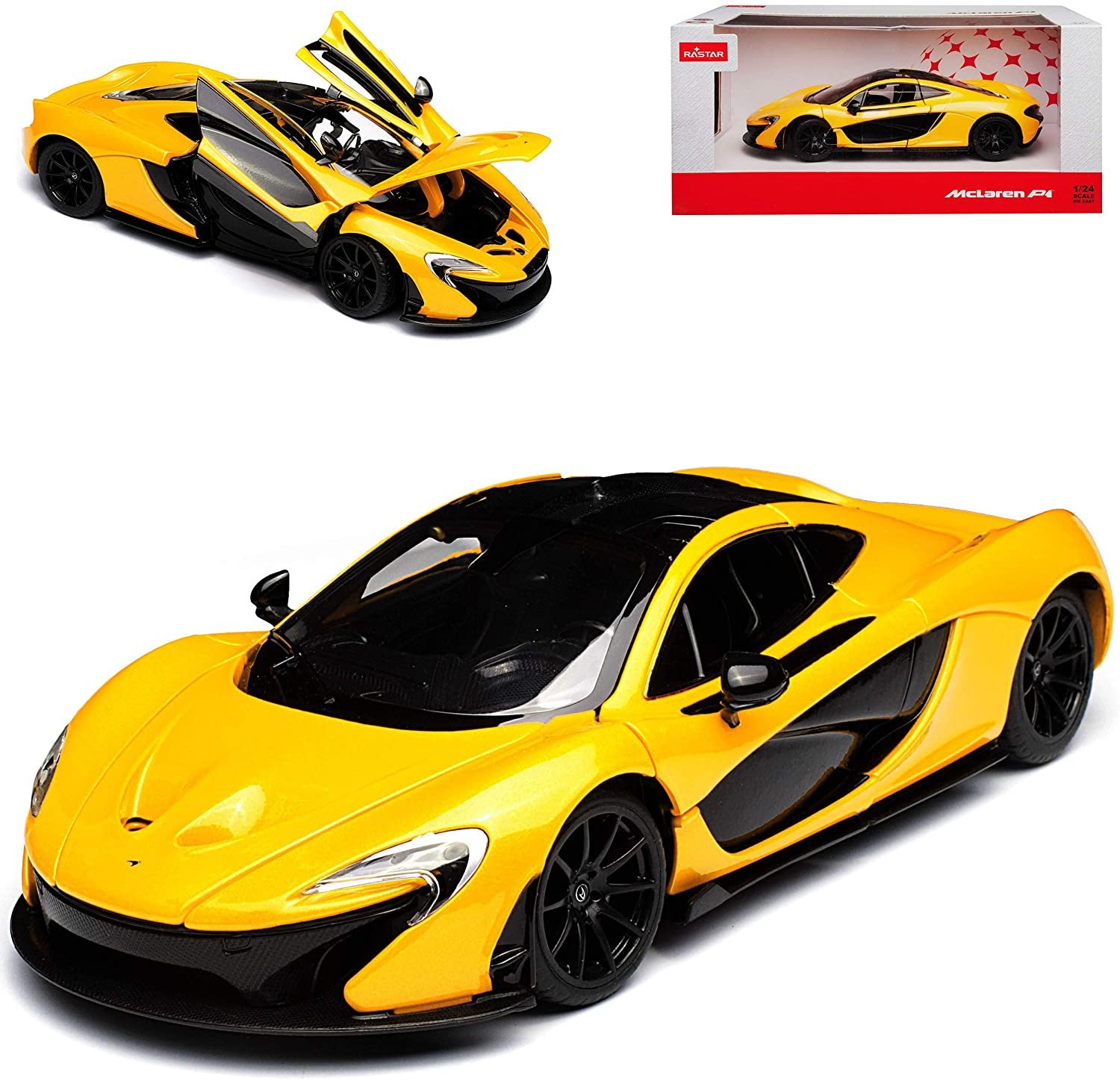 MASINUTA METALICA McLAREN P1 GALBEN SCARA 1 LA 24 [ps:9aa7aa74-6409-4d14-8047-878575b59b01]