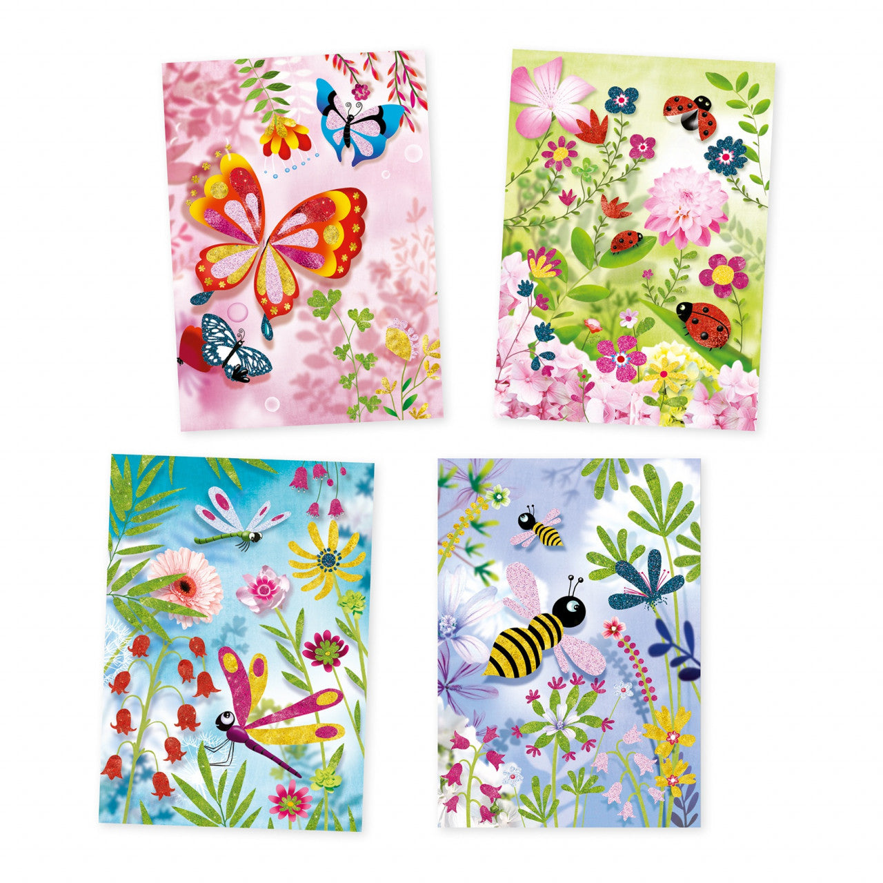 Joc creativ cu sclipici Fluturi, Djeco [ps:76bda3ae-6935-4902-9ec4-1fc2f98924fc]