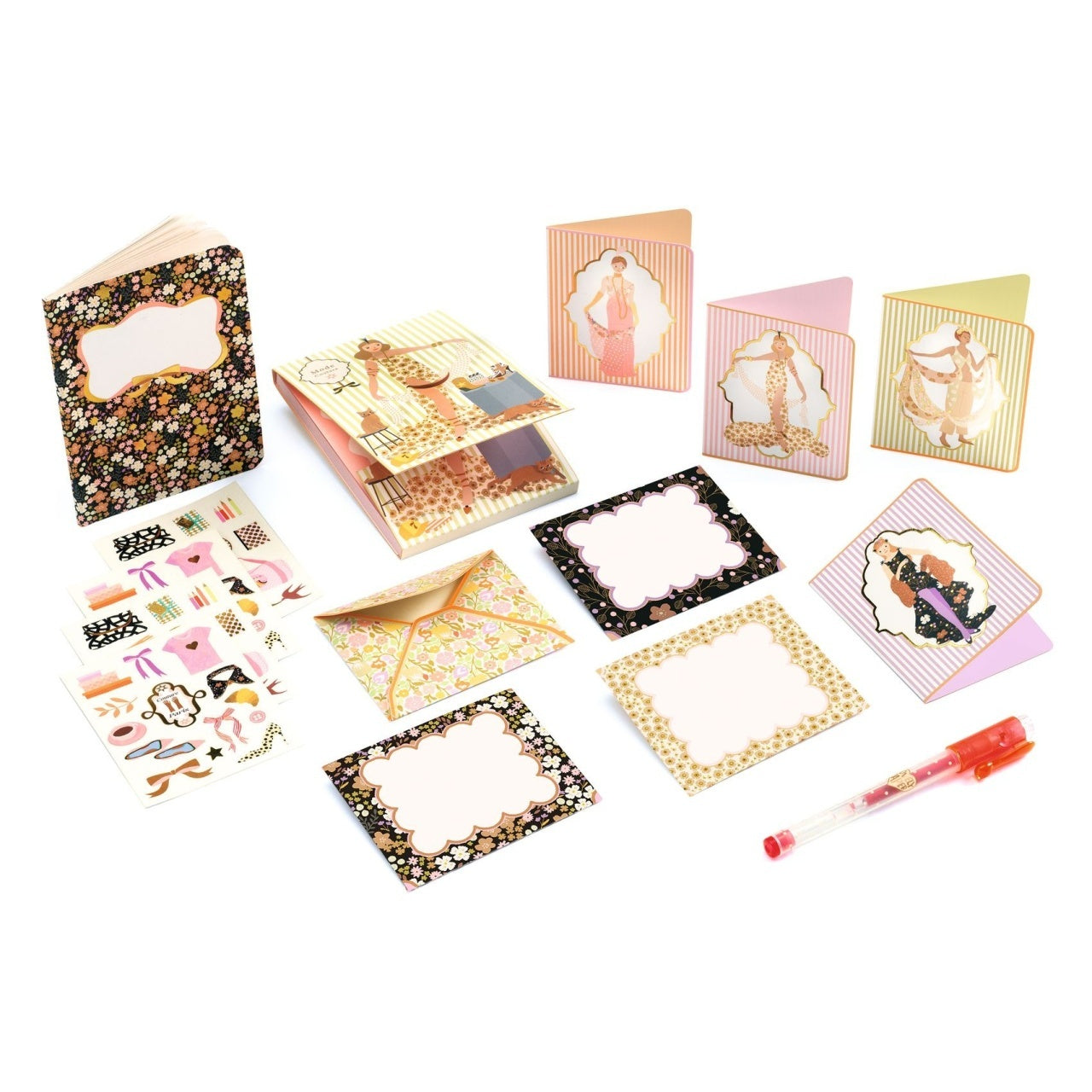 Set de papetarie Tinou, Djeco - Imagine 4 [ps:cd0a5fb0-6416-4343-a43c-b8ab5605cc72]