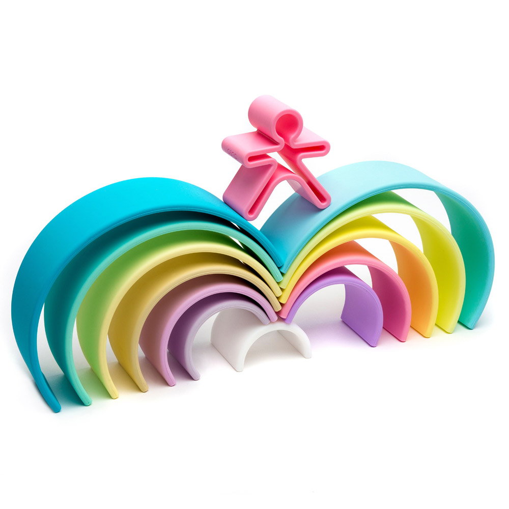 Rainbow Joc Montessori Stivuire 12 piese Dena Toys - Default Title (4) [ps:e86aa430-cf0e-4e1c-9680-e036cbc4b9d3]