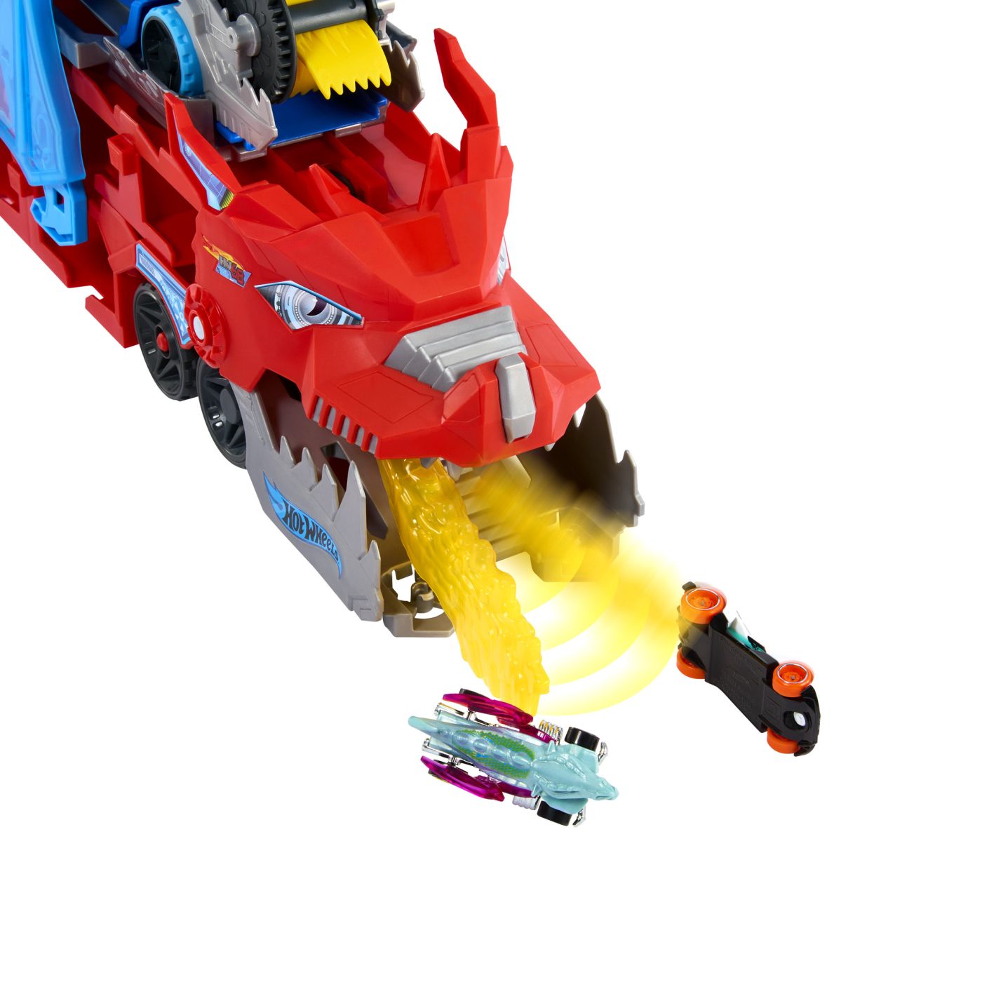 HOT WHEELS CITY TRANSPORTATOR SUPREM CU 2 DRAGONI Mattel - Imagine 7 [ps:31973518-cd0d-452e-b350-c745a9c59657]