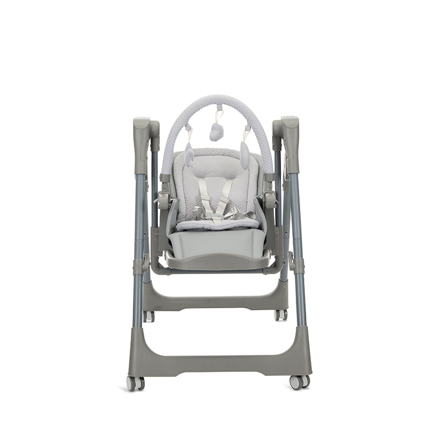 Leagăn Electric și Scaun Masă 2în1 Nomino Lorelli, Green - Grey (4) [ps:c7a2ac05-7bf5-4b42-a5cf-fb0ec6d082c8]