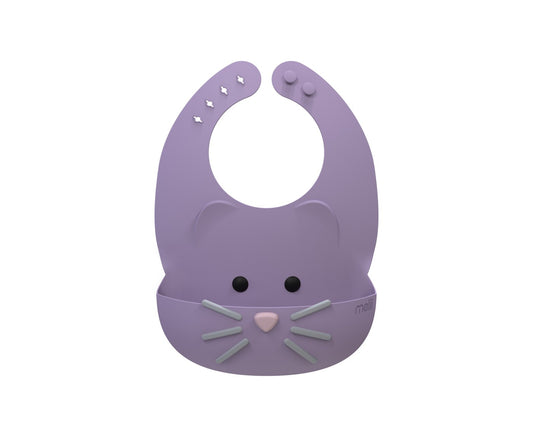 BAVETA SILICON, MELII, MODEL PISICA - Imagine 4