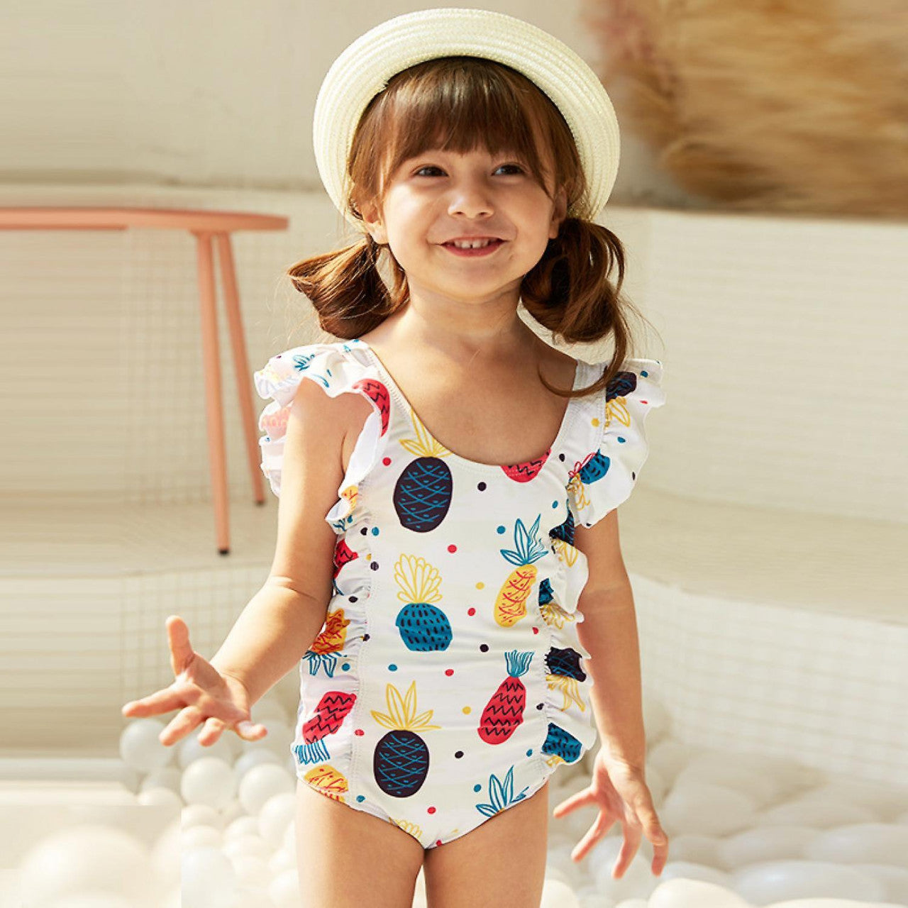 Costum de baie Ananasi Drool (Marime: 100) - Imagine 4