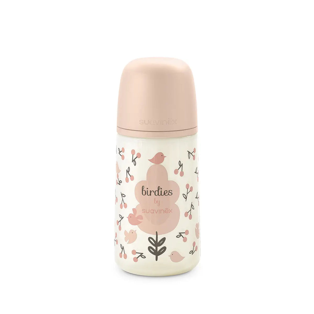 Biberon Suavinex SX Pro 270ml, Debit Mediu M - Vanilie - Roz (4) [ps:234c5252-5924-49bc-b9e3-05e396bebc25]
