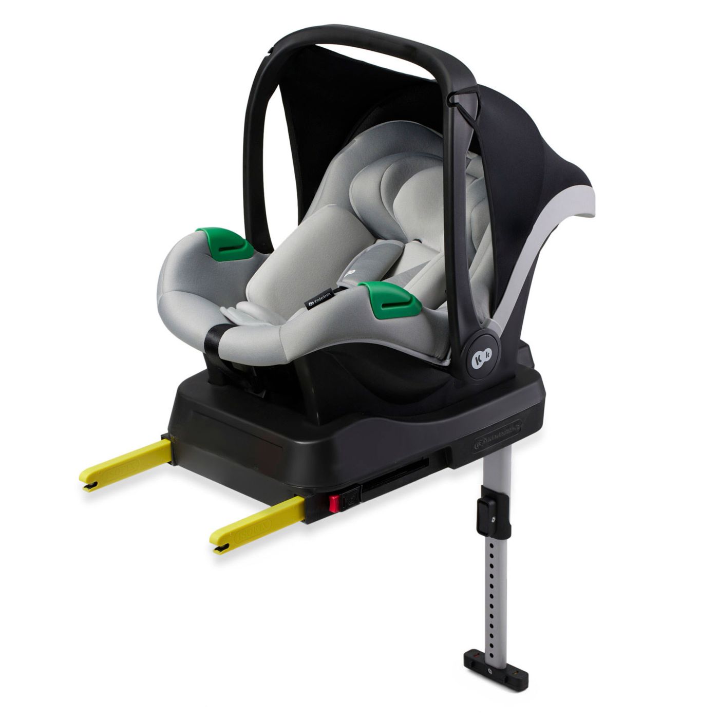 SCOICA AUTO KINDERKRAFT MINK PRO I-SIZE 40-75 CM + BAZA - Gri