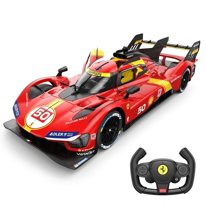 MASINA CU TELECOMANDA FERRARI 499P SCARA 1 LA 14 Rastar - Roșu (5) [ps:fb5c3e12-d24f-4b6a-9132-36bc56d266d6]