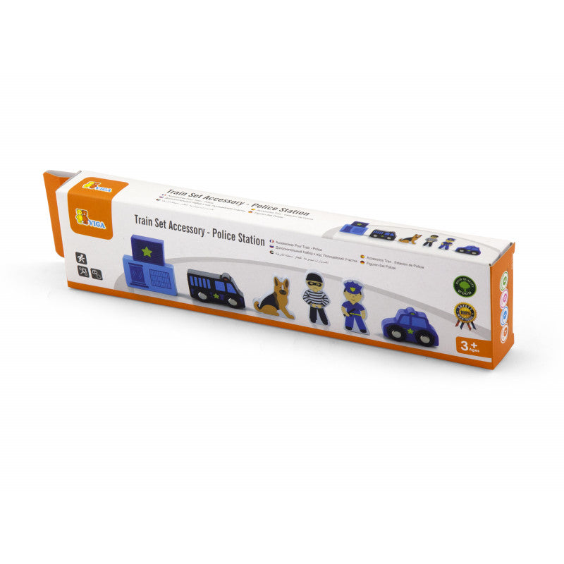 Set de accesorii trenulete - Statie de politie, Viga [ps:9d50f470-8432-467f-8f59-417f33370142]