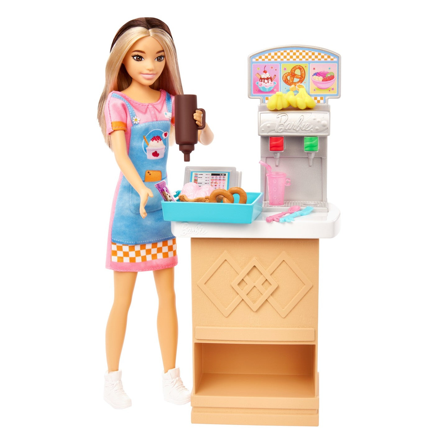 BARBIE PAPUSA SKIPPER FIRST JOBS SNACK BAR Mattel - Imagine 6 [ps:6f2ffbd0-bce9-4021-8ae7-a7e3ad21821d]