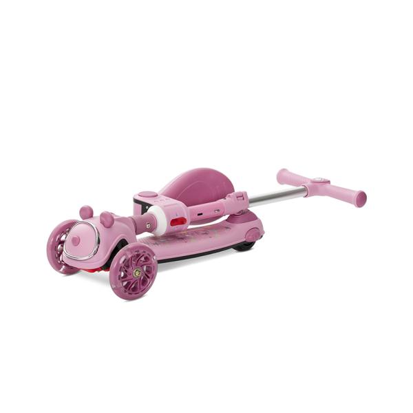Trotinetă Pliabilă Lorelli Swiftie, Ocean Wave, până la 50kg - Pink (5) [ps:e0355425-37df-4132-8231-f875c5aa7de4]