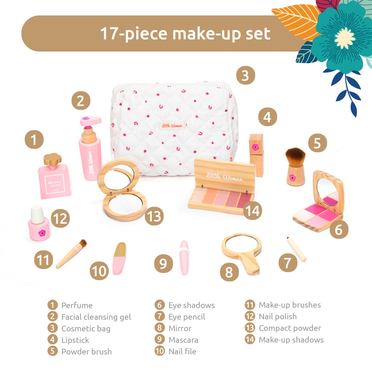 Joc de rol Trusa make-up, UMU Toys - Imagine 4 [ps:f51a95c4-6ed6-47cd-9e9c-7c67a156e75e]