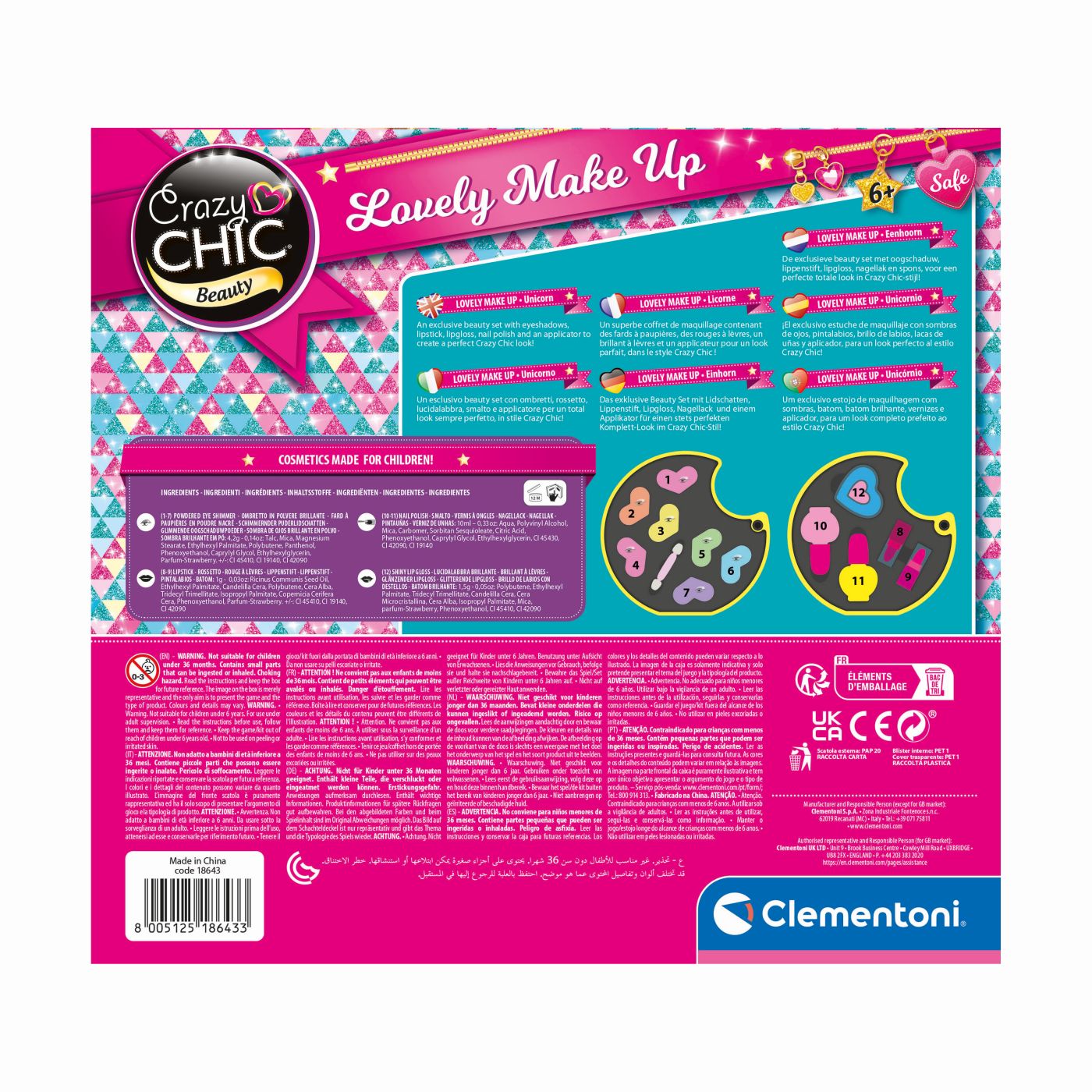 SET PENTRU MACHIAJ UNICORN CRAZY CHIC AS - Imagine 5 [ps:dc7c35ae-b868-4714-84a7-0ee4018d829d]
