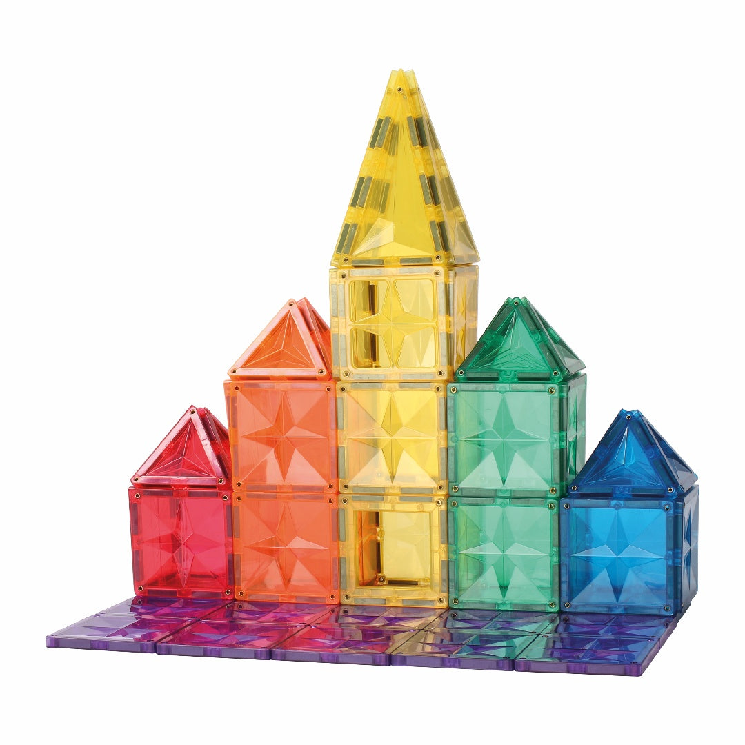 Set magnetic de construit Inventiv 110 piese, Cleverclixx [ps:9089d413-b59a-43c9-aca9-7db12d365ce9]