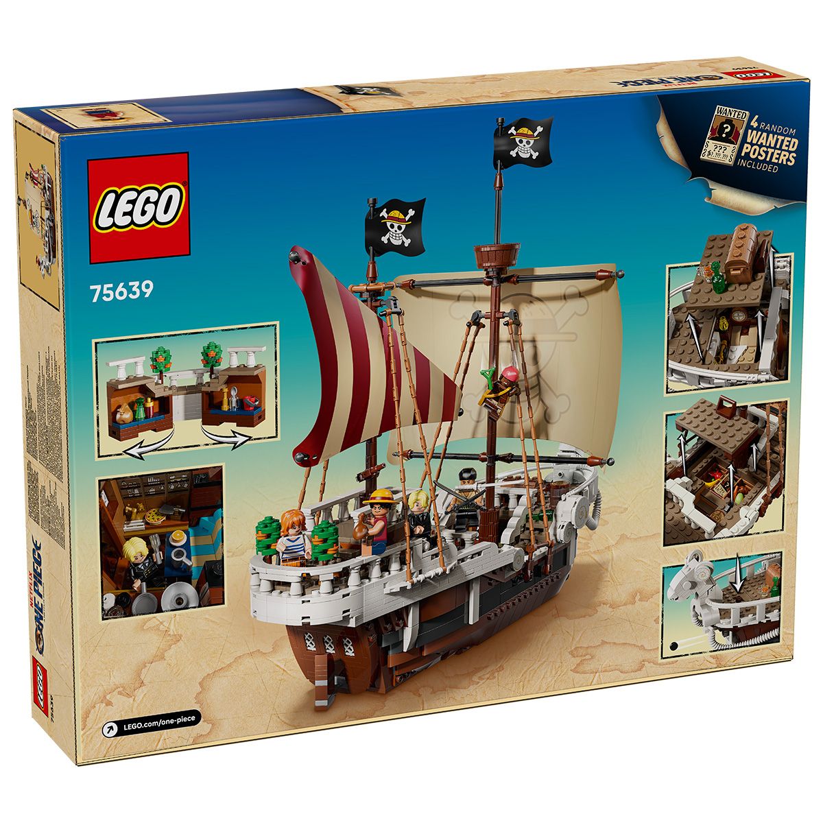 LEGO ONE PIECE CORABIA DE PIRATI FASNEATA MERRY 75639 - Imagine 7 [ps:38795a6c-2fda-475b-b203-9fa73acd4941]