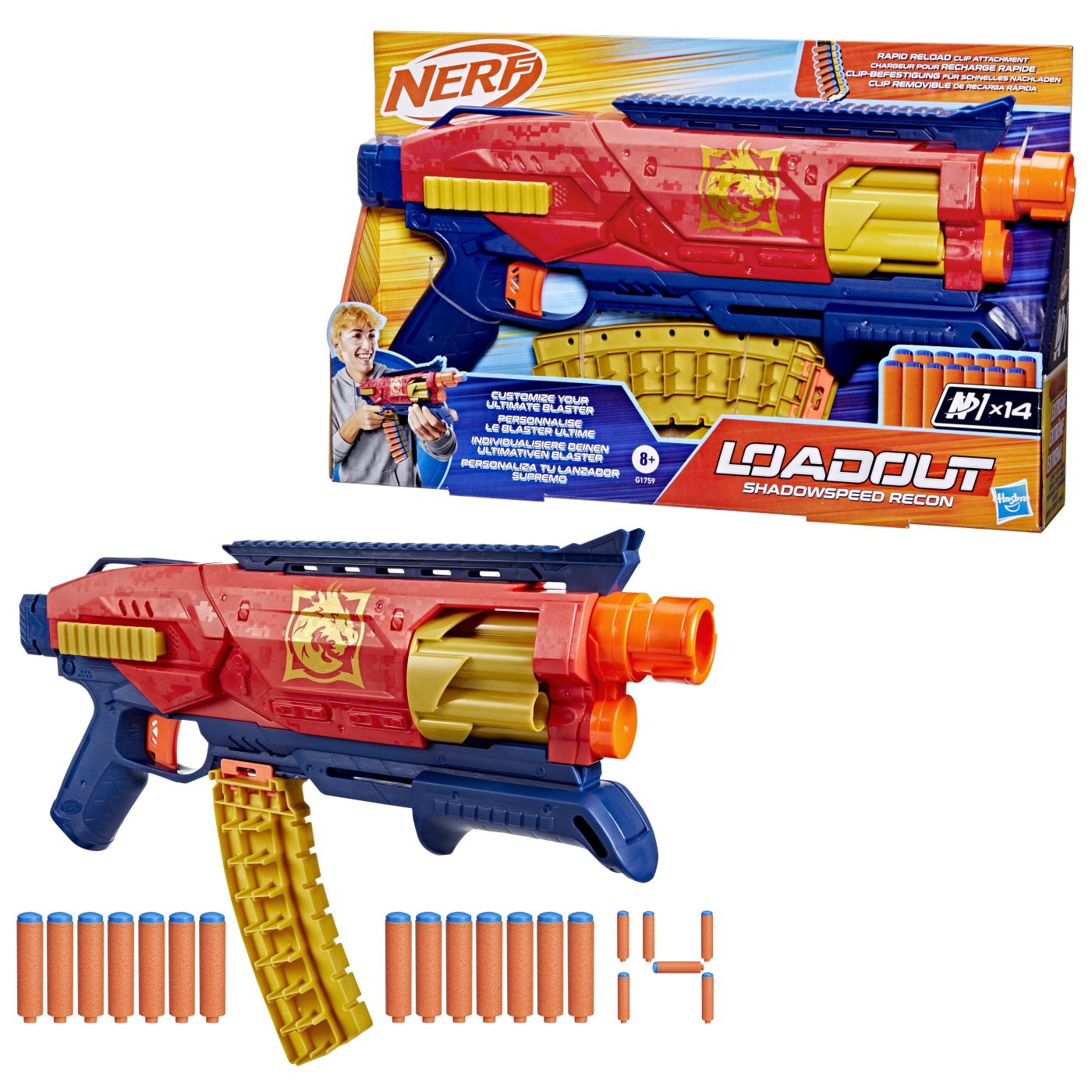 NERF BLASTER LOADOUT SHADOWSPEED RECON Hasbro - Imagine 5 [ps:779edaae-e94e-44af-adee-116f2b902733]