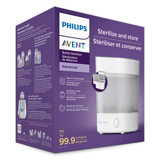 PHILIPS SCF281/02 Avent, sterilizator, cu abur rapid - Imagine 5