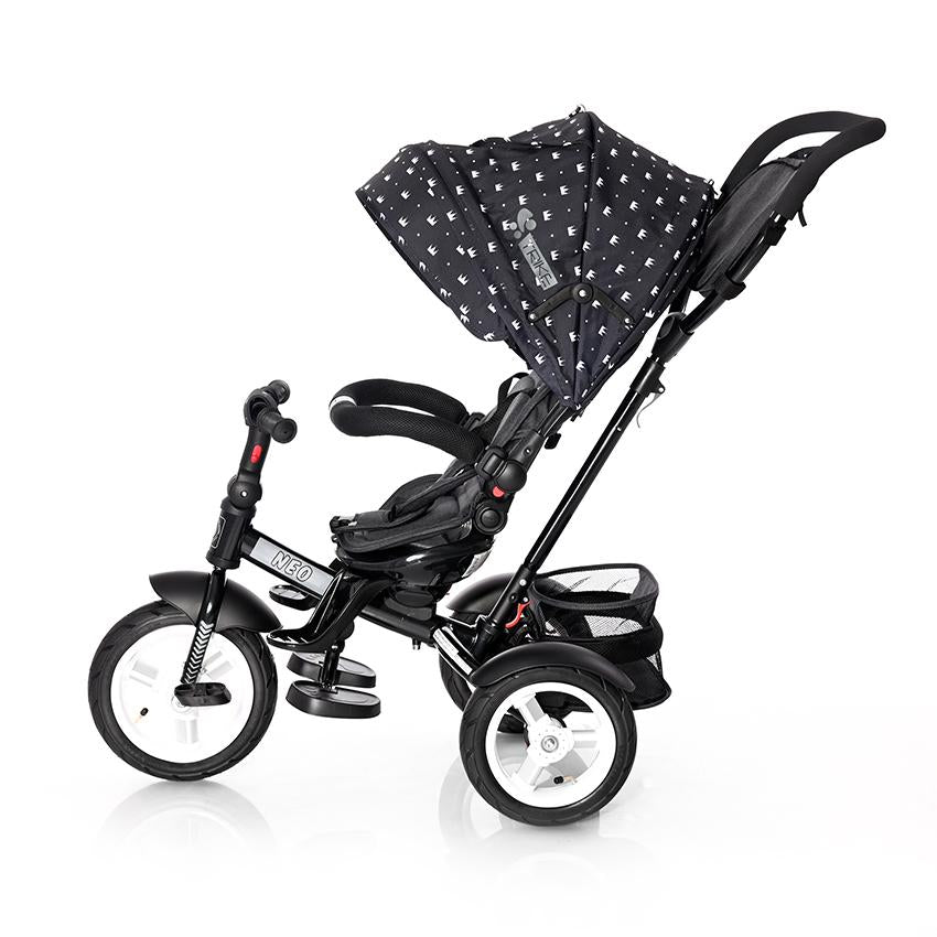 Tricicleta NEO AIR Wheels, Black & Yellow - Imagine 5 [ps:ccb700a6-7c79-4396-b836-b13af04c8320]