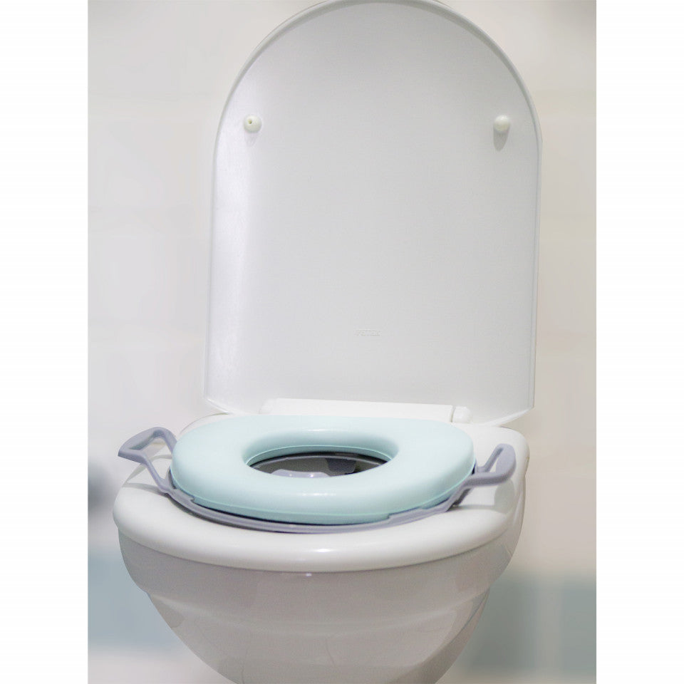Reductor moale uni pentru toaleta BabyJem (Culoare: Verde) - Imagine 5