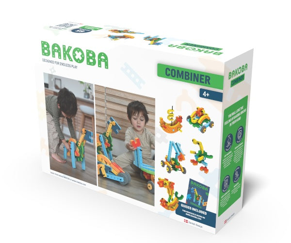 Joc de construit cu blocuri Combiner, Bakoba - Imagine 2 [ps:55620bf9-cee2-41ea-aaf7-a2990c0bfc70]