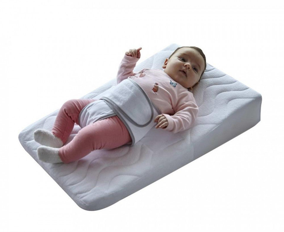 Salteluta pozitionator pentru bebelusi BabyJem Reflux - Alb [ps:2b3050b4-1183-491d-af44-3fb3bbe28c85]