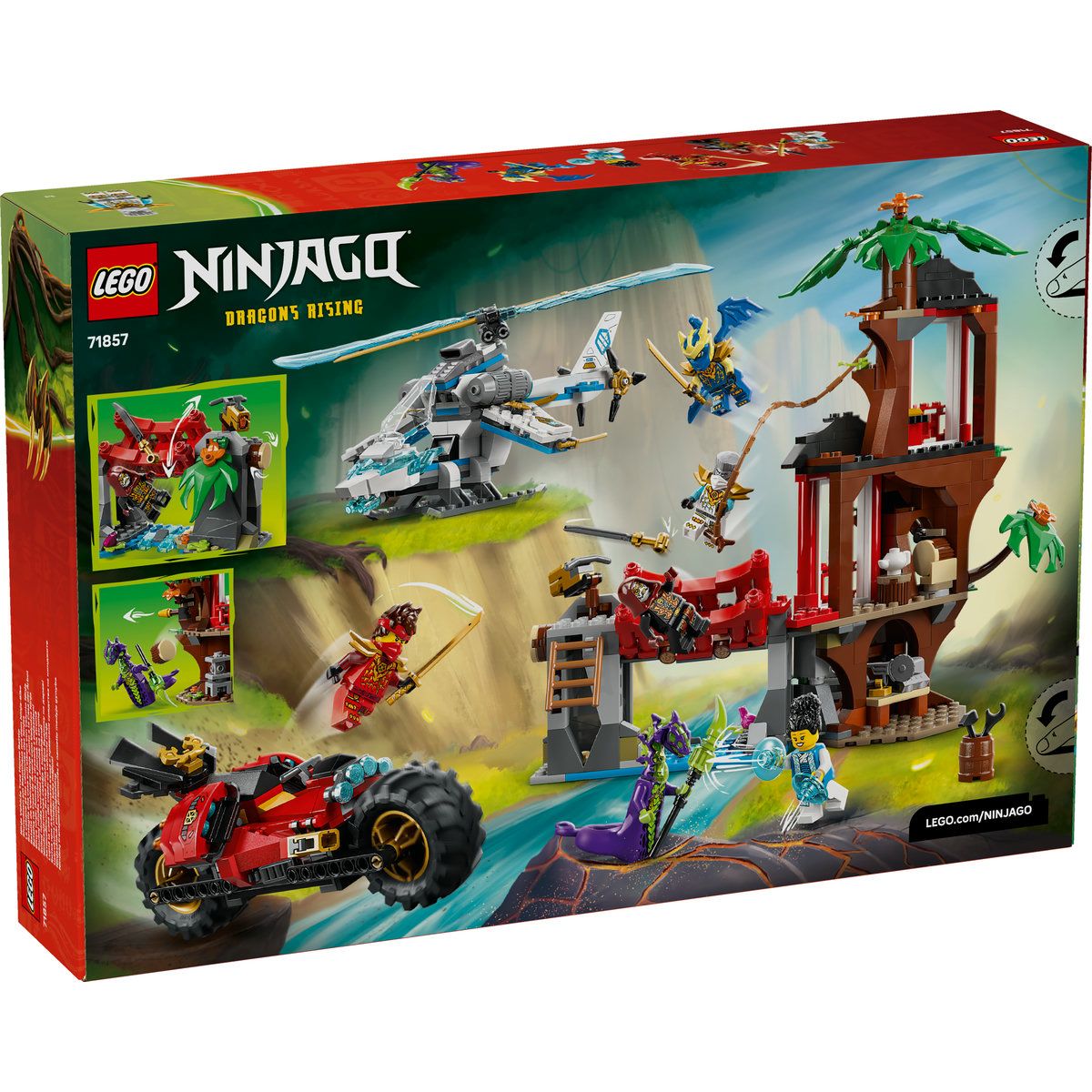 LEGO NINJAGO LUPTA LA CASA DIN COPAC CU VEHICULE NINJA 71857 - Imagine 7 [ps:a68df67b-4676-40e0-8dbf-f31d8ba91c0b]