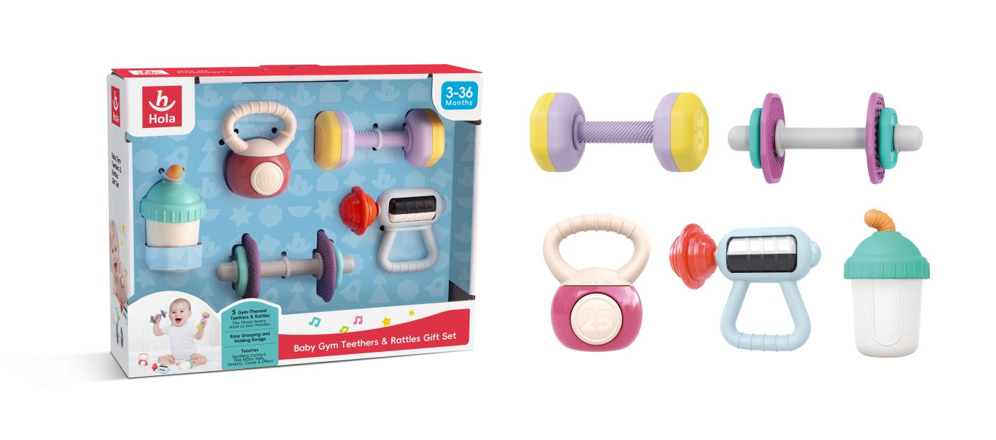 SET 5 JUCARII GINGIVALE SPORT Jucarii Bebe - Imagine 6 [ps:2d70f253-85c7-4f72-b06e-7d1f8e36f890]