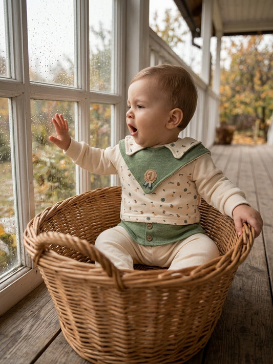 Set hanorac și pantaloni bebe cu glugă și imprimeu - Albastru (4) [ps:3ff08213-962d-4c4c-b89f-1d42c6f6c759]