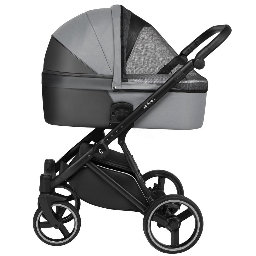 Carucior 2 in 1 Skiddou Oslo+ Normandic Dream, Gri - Gri