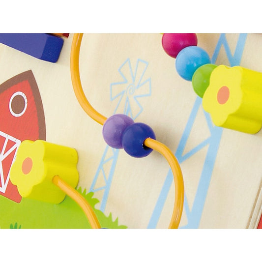Antemergator rosu cu activitati tip Montessori [ps:03e9e50b-3165-4559-a3c0-903d3a6cfd51]