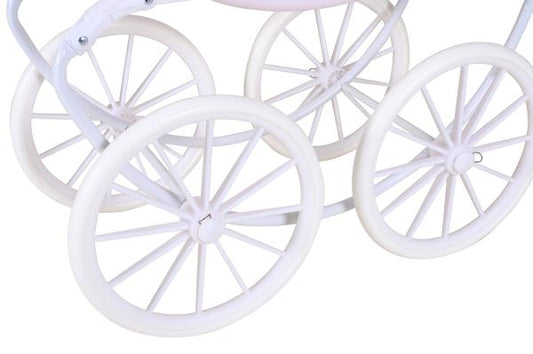 Cărucior Retro pentru Păpuși Knorr Toys Classic, Rose White - Default Title (5) [ps:c39286ab-93c7-42e7-89e2-87df03a4c338]
