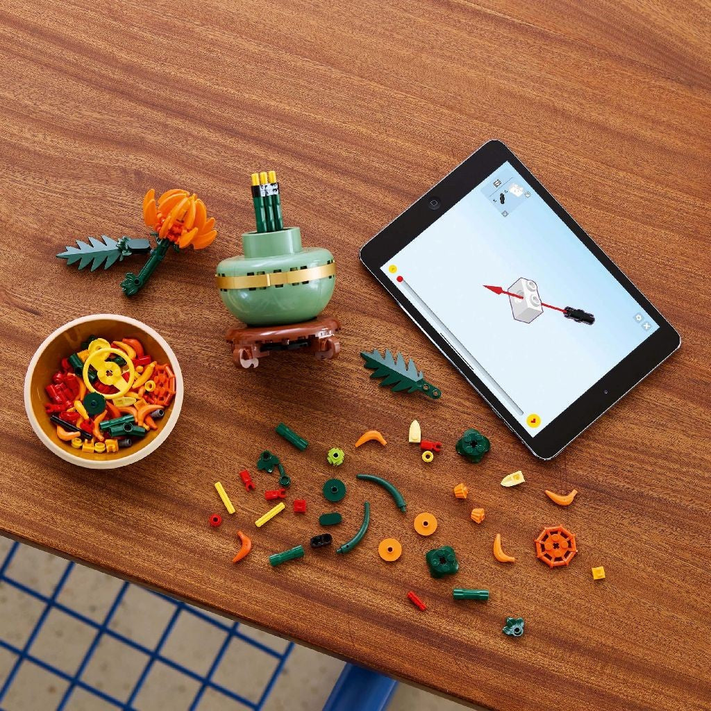 LEGO BOTANICAL COLLECTION CRIZANTEMA 10368 - Imagine 4 [ps:bc8b704c-c247-4be2-9d0f-a2bd41c11390]
