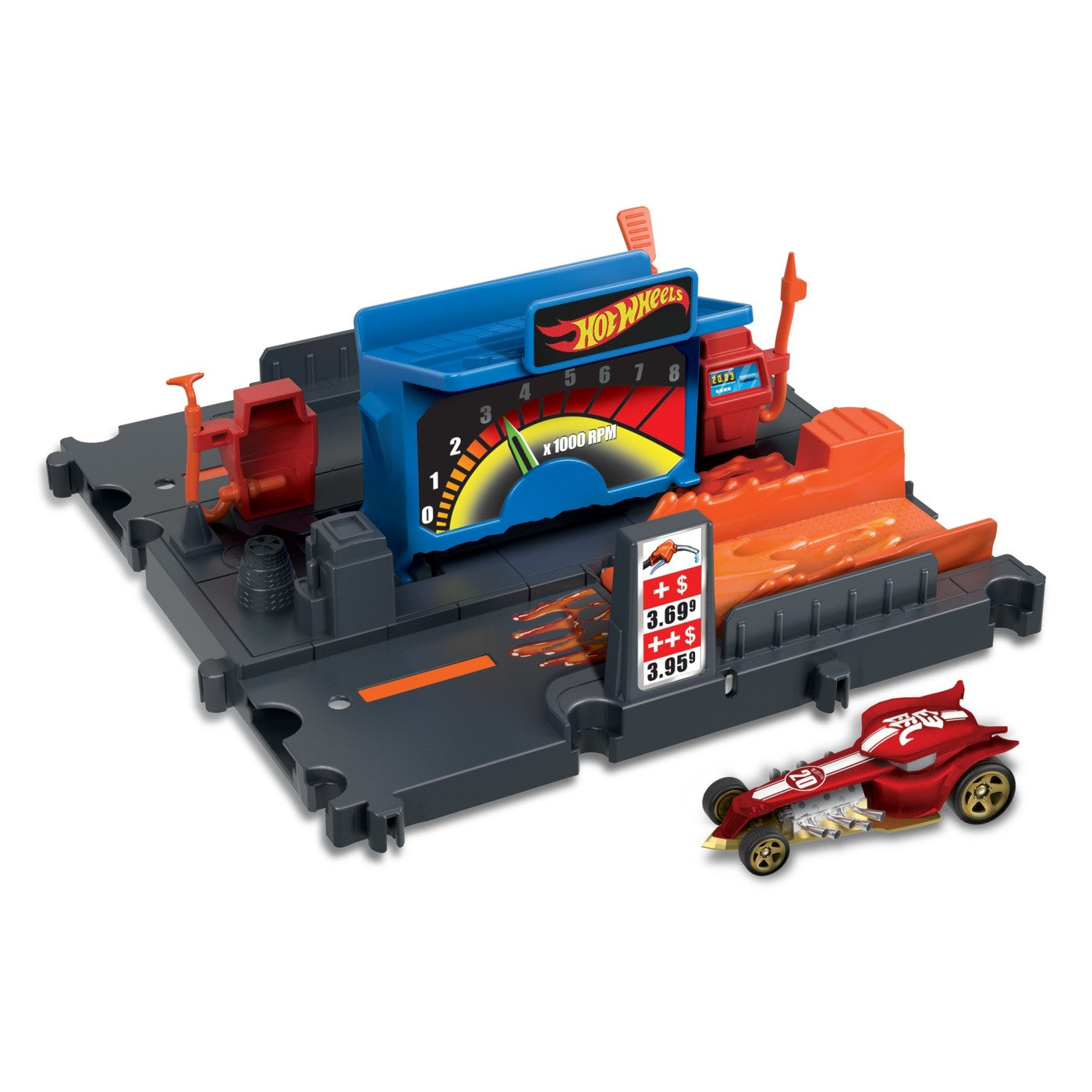 HOT WHEELS CITY EXPLORER PISTA FUEL STATION SHIFT Mattel - Imagine 4 [ps:35c4c591-3dd8-47c7-bbb3-8fe8378bda31]