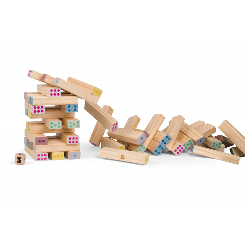 Turn Jenga gigant cu numere, BS Toys [ps:dafc738e-9adc-42cf-b45b-8a77d695b8d0]