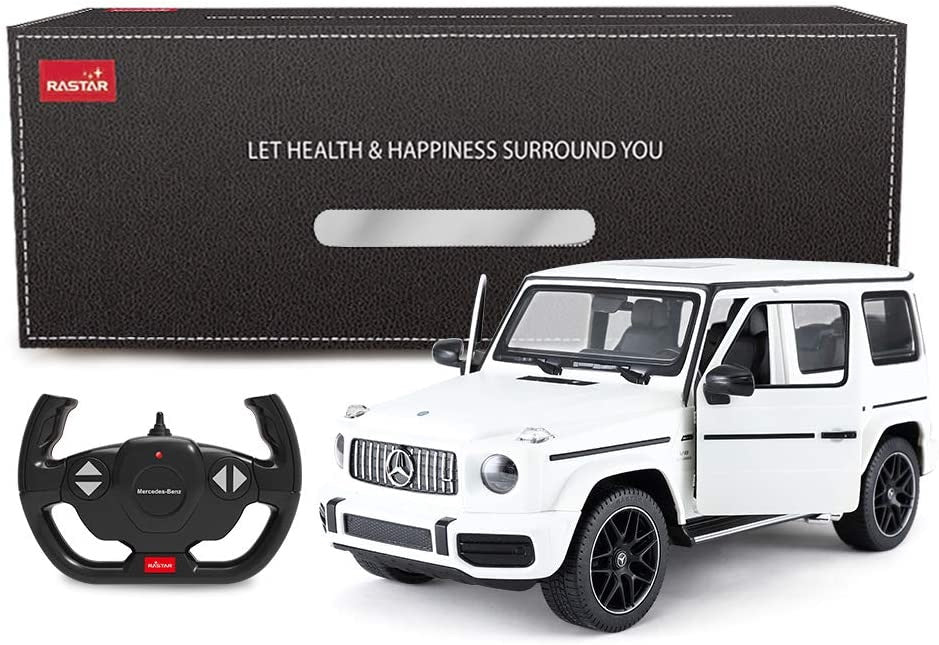 MASINA CU TELECOMANDA MERCEDES-BENZ G63 ALB SCARA 1 LA - Alb (5) [ps:326cef65-6ba0-4d12-b17b-1a6225977521]