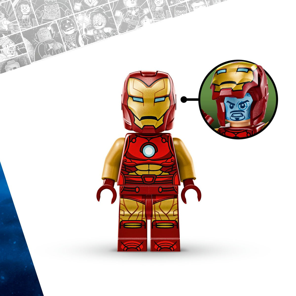 LEGO SUPER HEROES ROBOTUL IRON MAN VS. ULTRON 76307 - Imagine 7 [ps:4a9f9b5c-99ca-4625-96b5-e7eac76667f2]